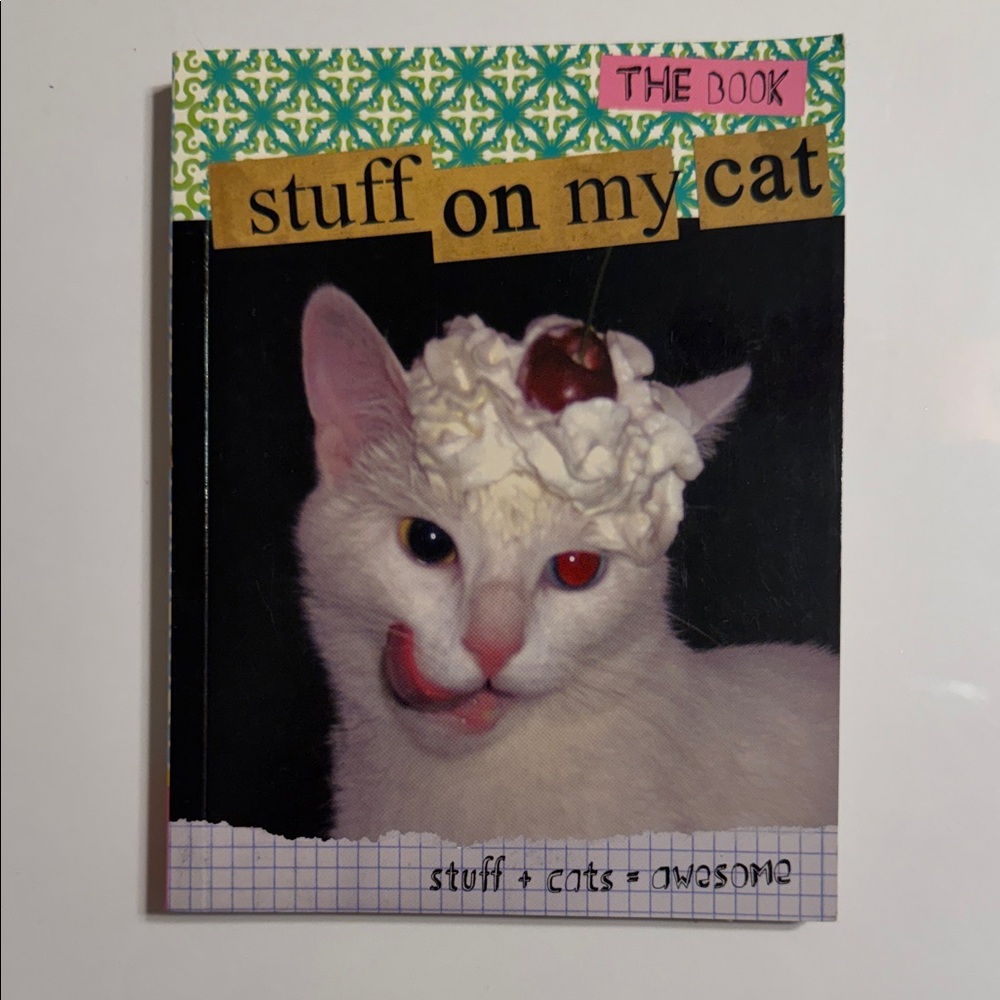 Stuff on My Cat Book - Multicolor